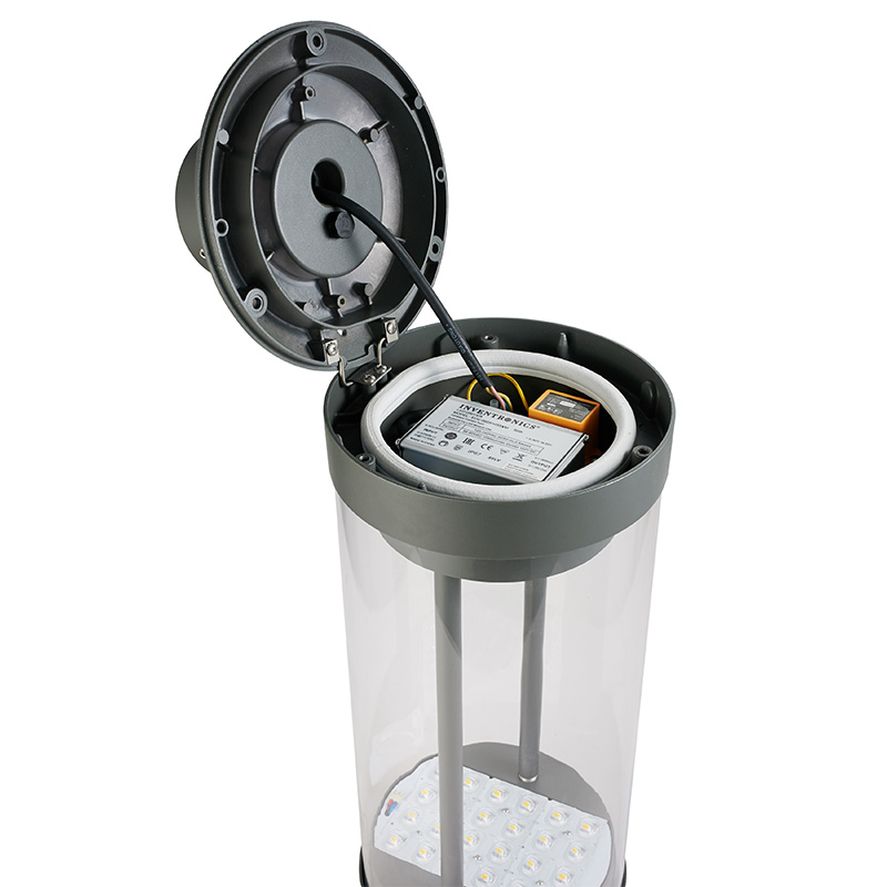 YMLED-6108 LED-Pfostenaufsatz-Landschaftsleuchte mit Aluminium-PC-Körper
