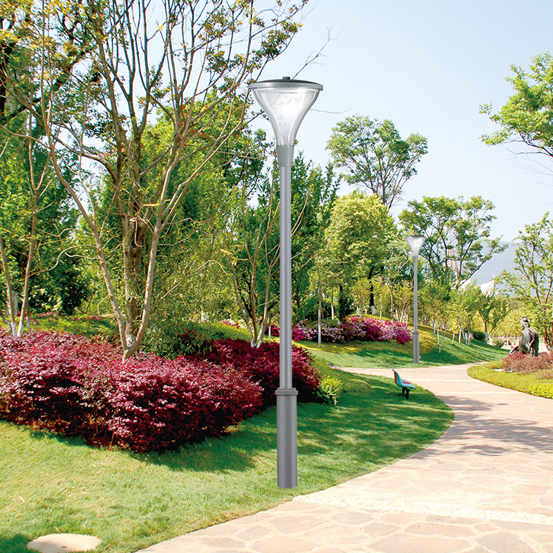 YMLED-6135B Hochleuchtende LED-Gartenleuchte, neues Design, Parkpfosten-Top-Beleuchtung