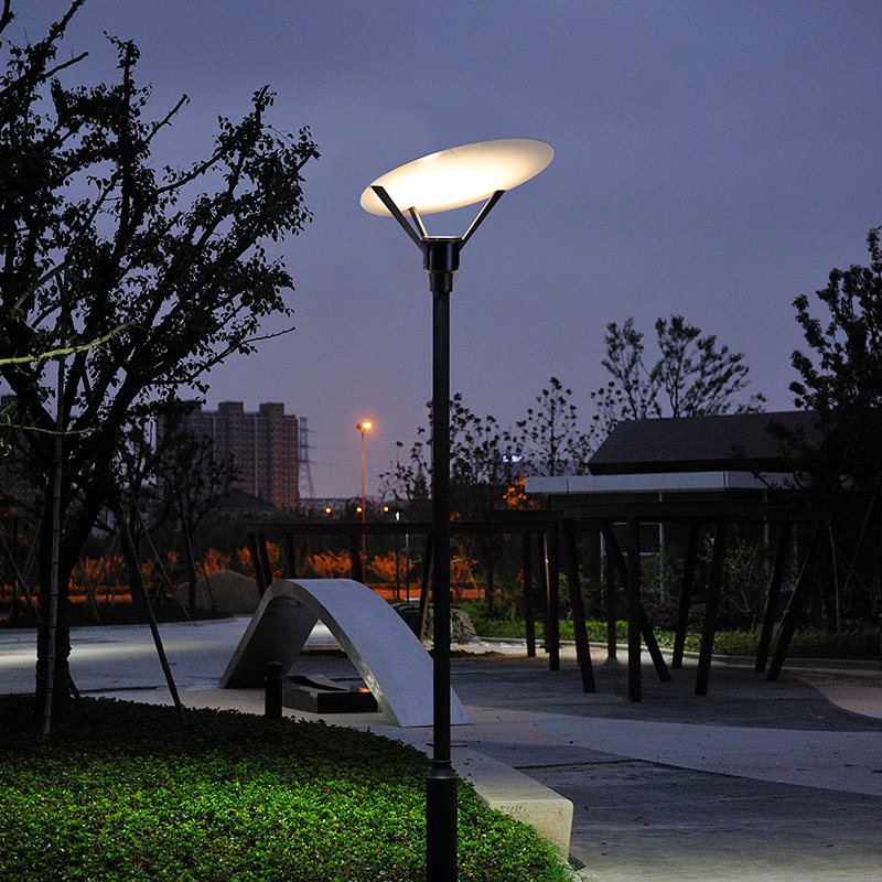 YMLED-6146B Outdoor Aluminium LED Gartenlampe Park Road Yard Beleuchtung