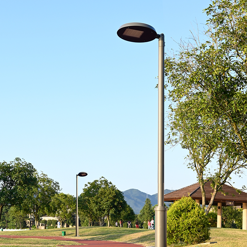 Intelligente Beleuchtung YMLED-6409, ausgestattet mit LED-Straßenlaternen aus Aluminium mit NEMA-Sockel Intelligente Beleuchtung YMLED-6409, ausgestattet mit LED-Straßenlaternen aus Aluminium mit NEMA-Sockel