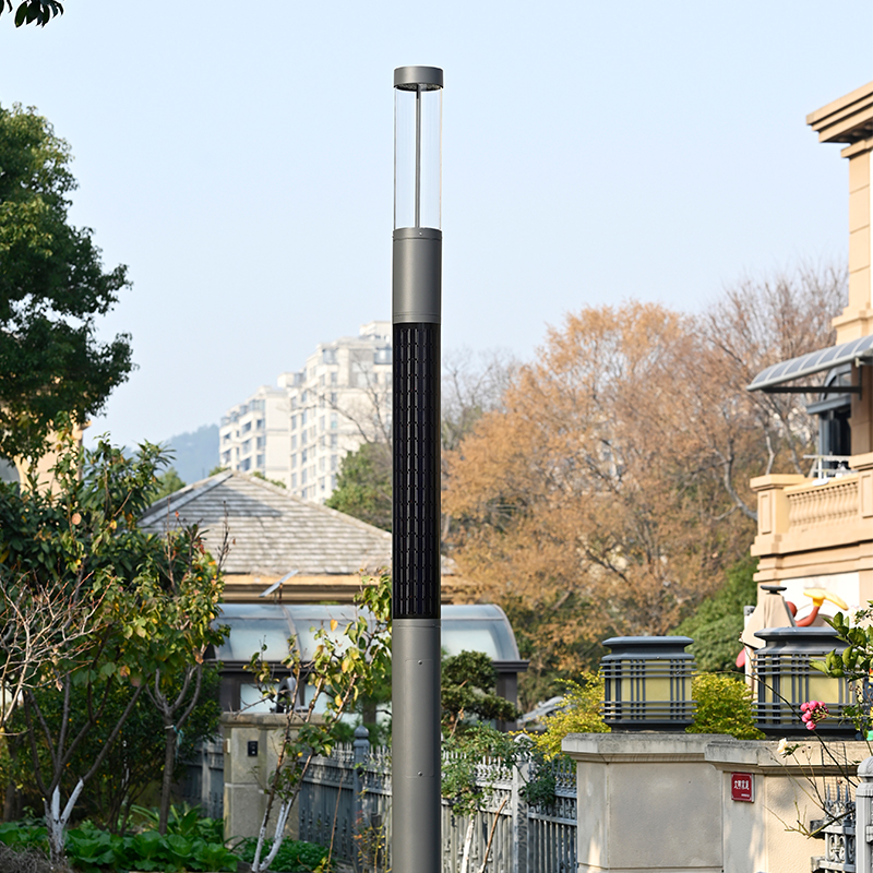 YMLED-6811B Off-Grid vertikale Solarmastleuchte