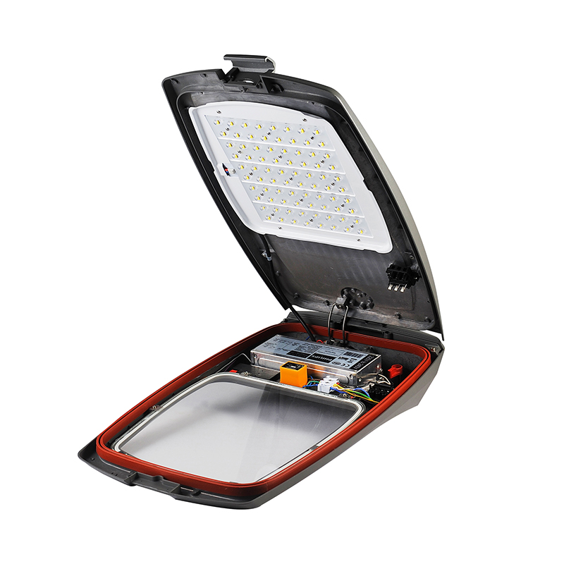 YMLED-6408L LED-Straßenlaternen aus Aluminiumdruckguss mit hoher Helligkeit und gehärteter Glasabdeckung